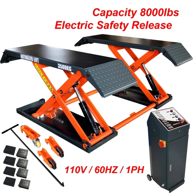 Katool 8,000lbs Mid Rise Scissor Lift SKU KT-X80