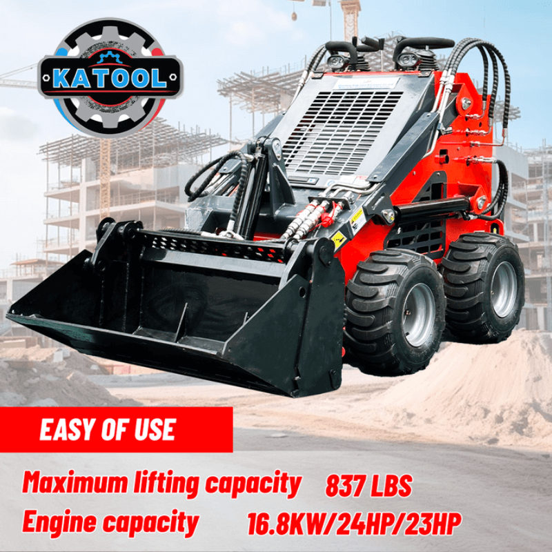 Katool Skid Loader 23 HP Steer w/ Wheels SKU KT-SK26W