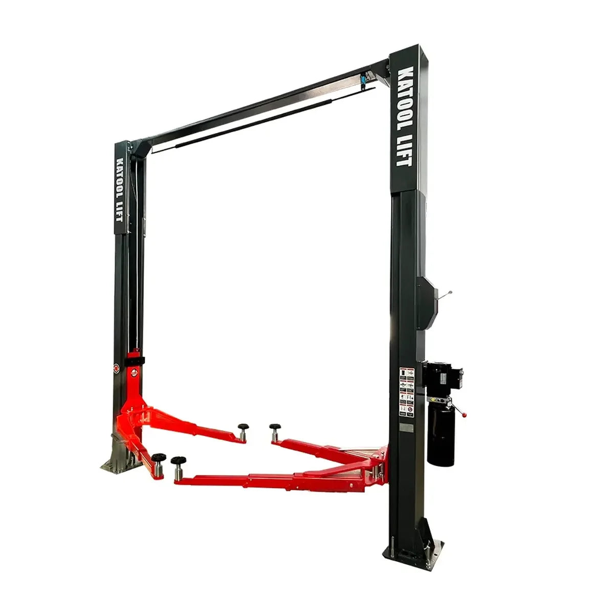 Katool 2 Post Vehicle Lift, 14,000lb Capacity Clear Floor SKU KT-M140XD