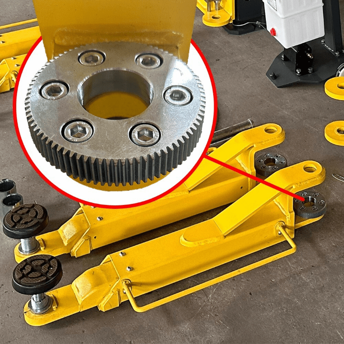 Katool Portable Two Post Vehicle Lift 8,000 lbs Capacity SKU KT-PMRL200