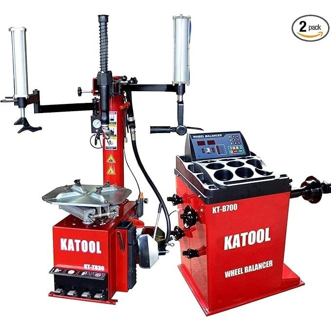 Katool Tire Changer & Wheel Balancer Combo SKU KT-T830+KT-B700