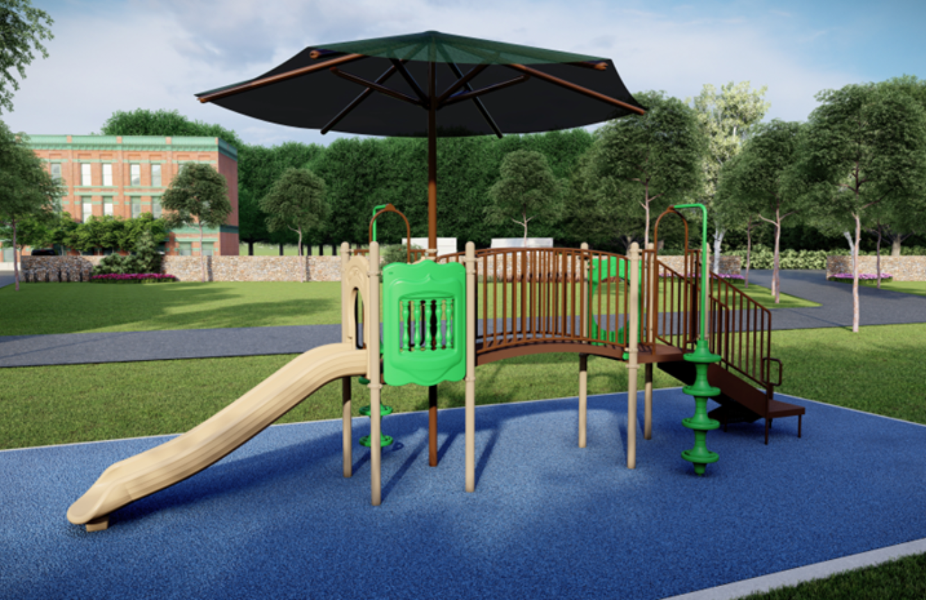 UltraPlay Layfette Playground w/ Shade SKU UPLAY-048