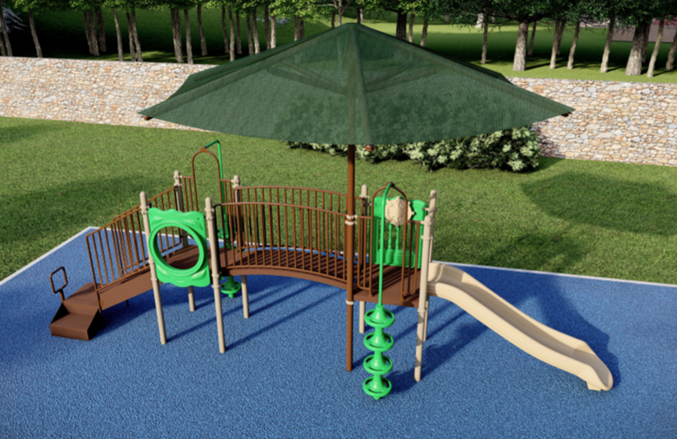 UltraPlay Layfette Playground w/ Shade SKU UPLAY-048