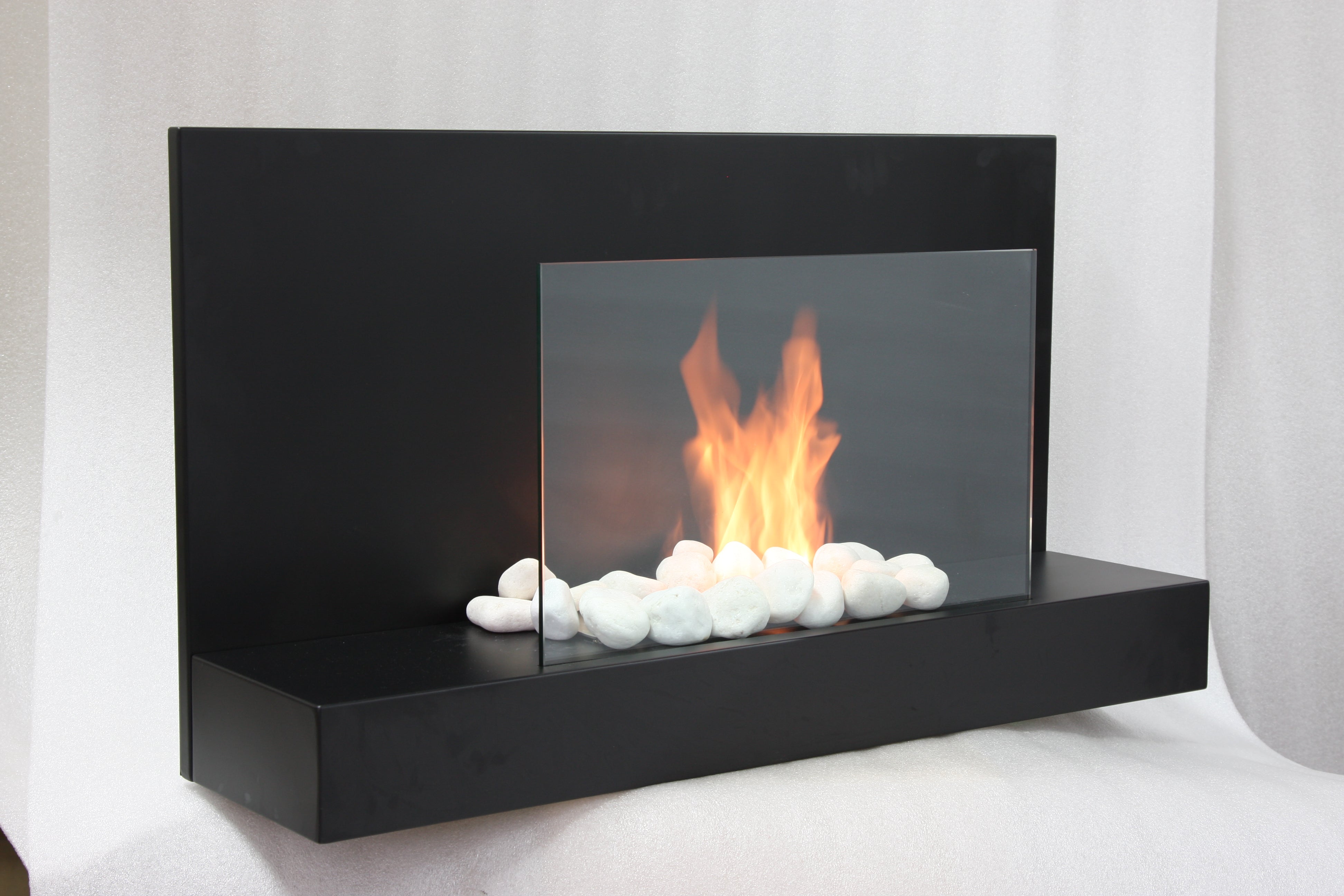 The Bio Flame Lotte Wall Mounted Bio Ethanol Fireplace SKU Lotte