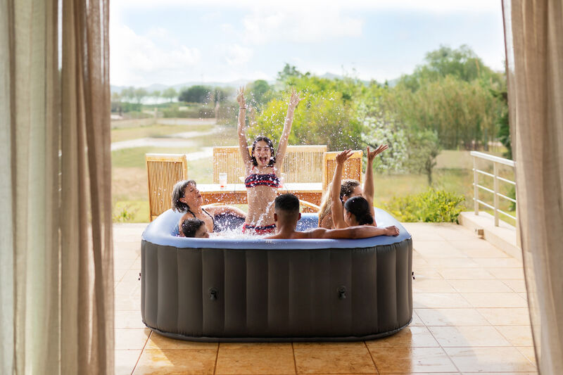 MSPA COMFORT Tekapo Square Bubble Spa SKU C-TE062