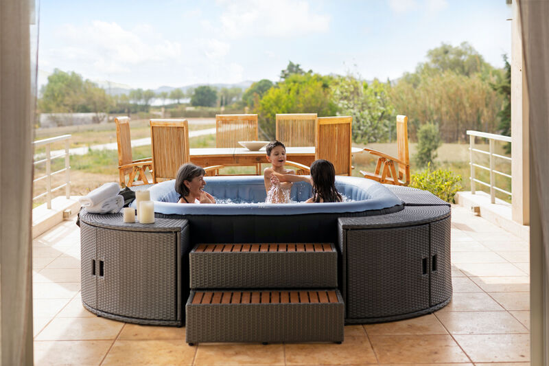 MSPA COMFORT Tekapo Square Bubble Spa SKU C-TE062