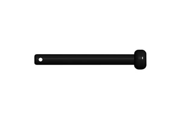 FreeNotes Mallet, Black 80A w/33" Cable SKU RPLC-MA-80BLK-33