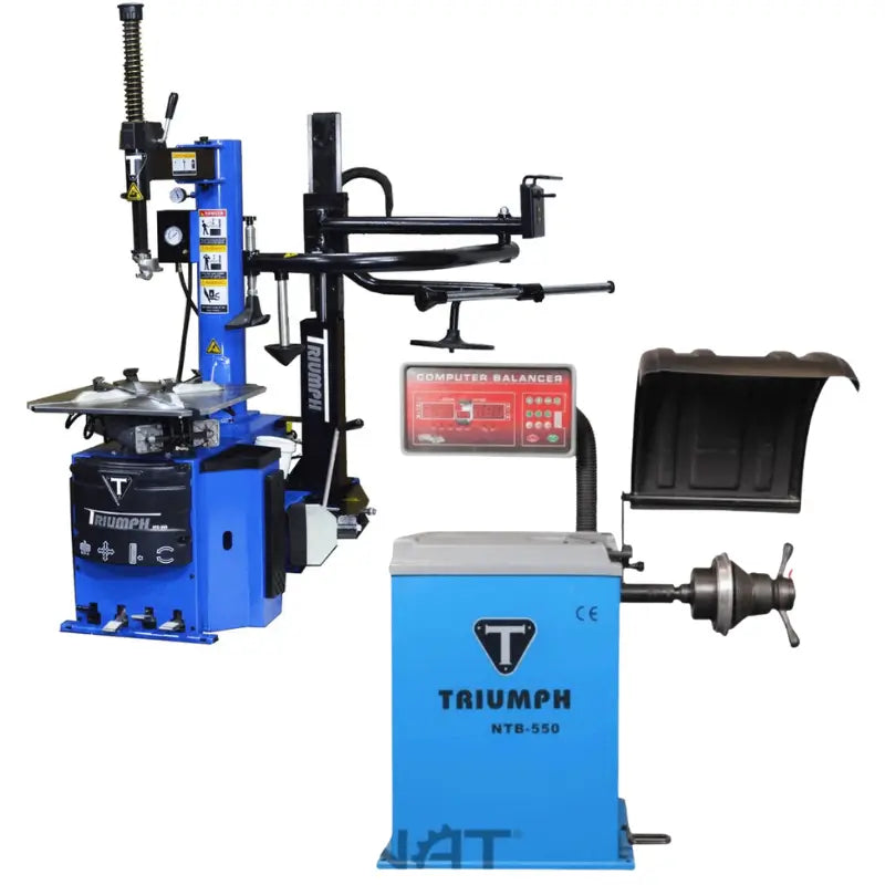 Triumph Tire Changer and NTB-550 Wheel Balancer Combo SKU NTC-950-1/NTB-550
