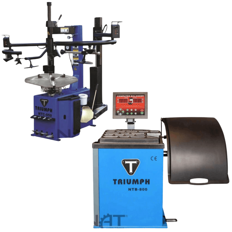 Triumph Tire Changer w/ NTB- 800 Wheel Balancer Combo SKU NTC-950-2/NTB-800