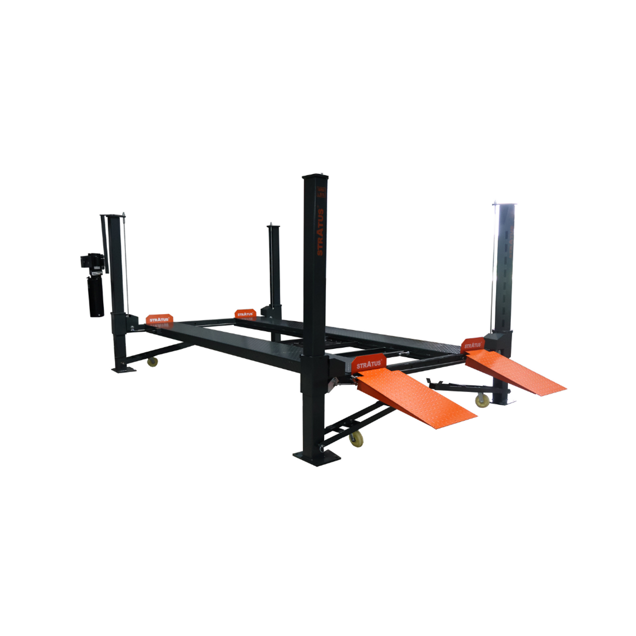 Stratus 4 Post 8,000 Ibs Mobile Compact Storage Parking Car Lift SKU SAE-P48P