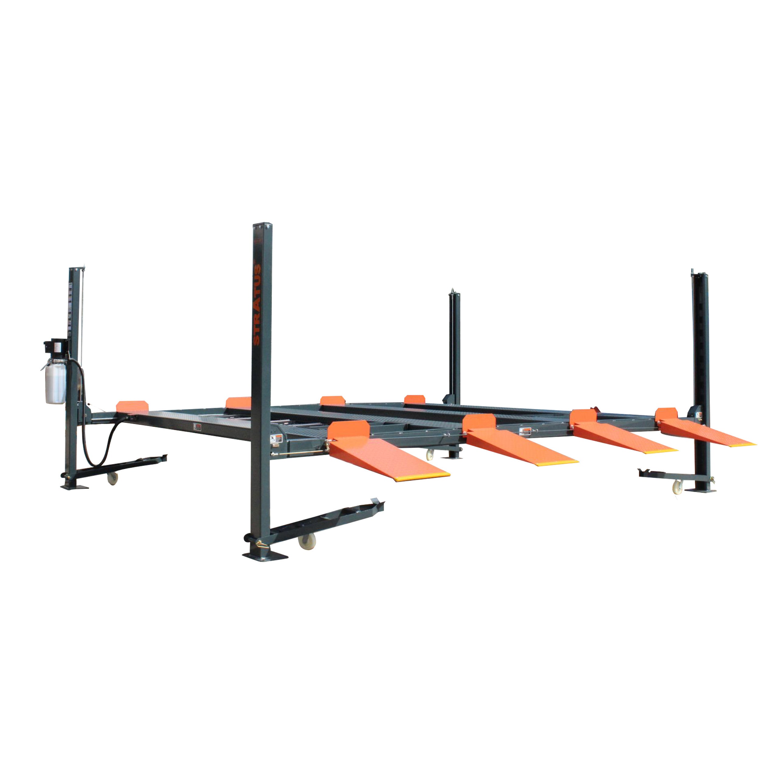 Stratus 4 Post Dual Platform 9,000 lbs, Parking Lift, Manual Release SKU SAE-P49D