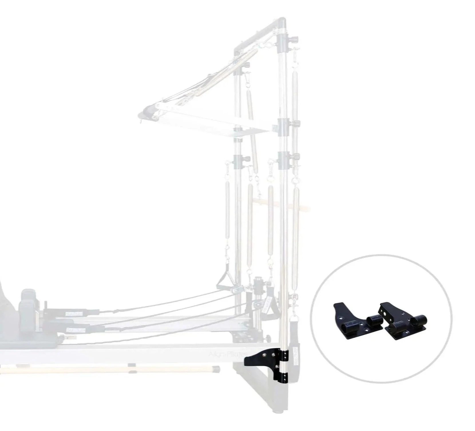 Align Pilates Half Pilates Cadillac Bracket SKU PAP-A2HALFCADBKT