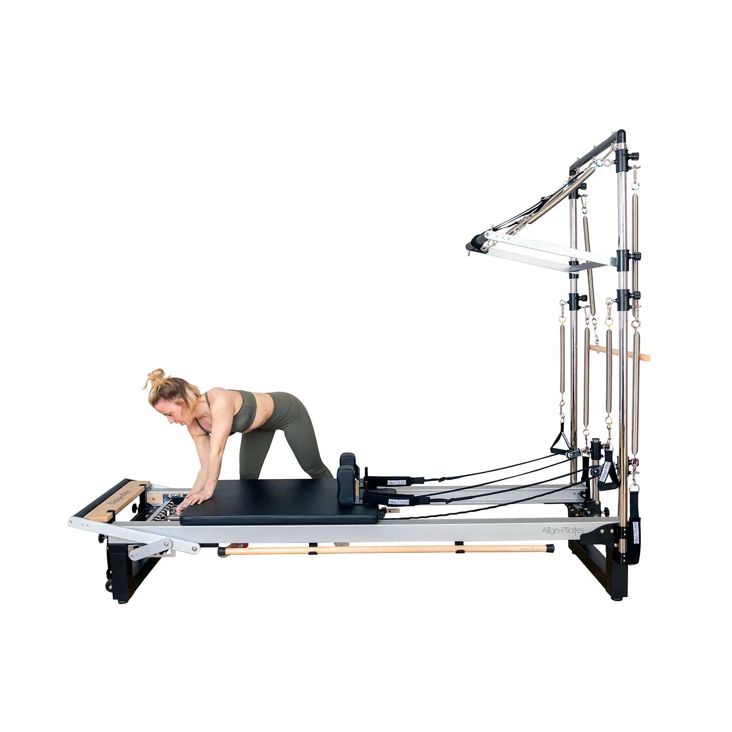 Align Pilates A8-Pro Pilates Reformer w/ Legs SKU PAP-REFORMERA8 / PAP-A2LEGSM