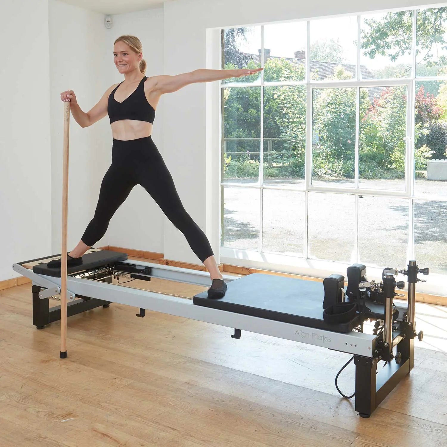 Align Pilates A8-Pro Pilates Reformer w/ Legs SKU PAP-REFORMERA8 / PAP-A2LEGSM