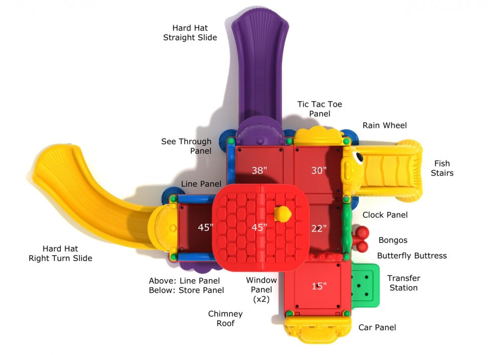 Playground Equipment Starbright Imagination Station SKU PCE003