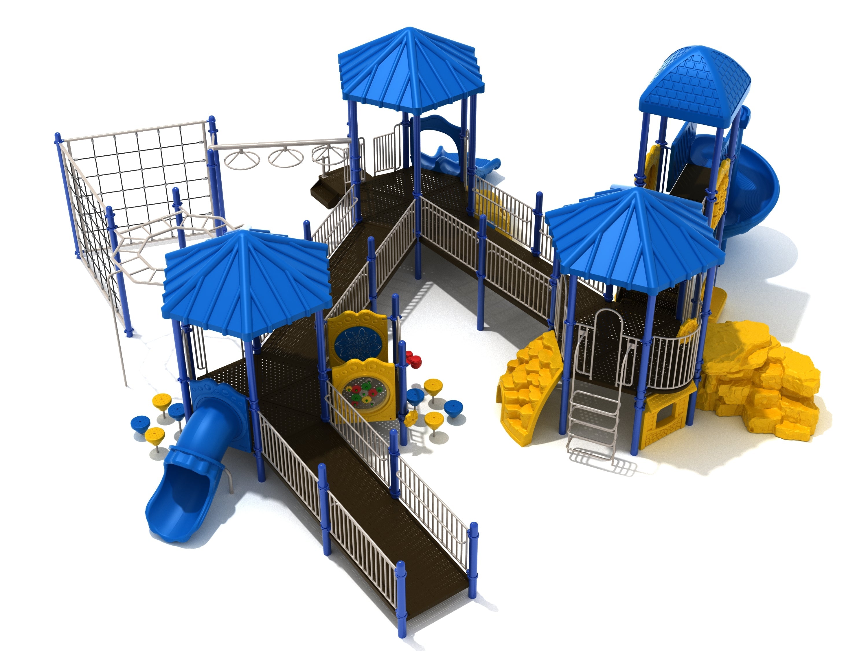 Playground Equipment Quaker Mill Playground SKU PFA003