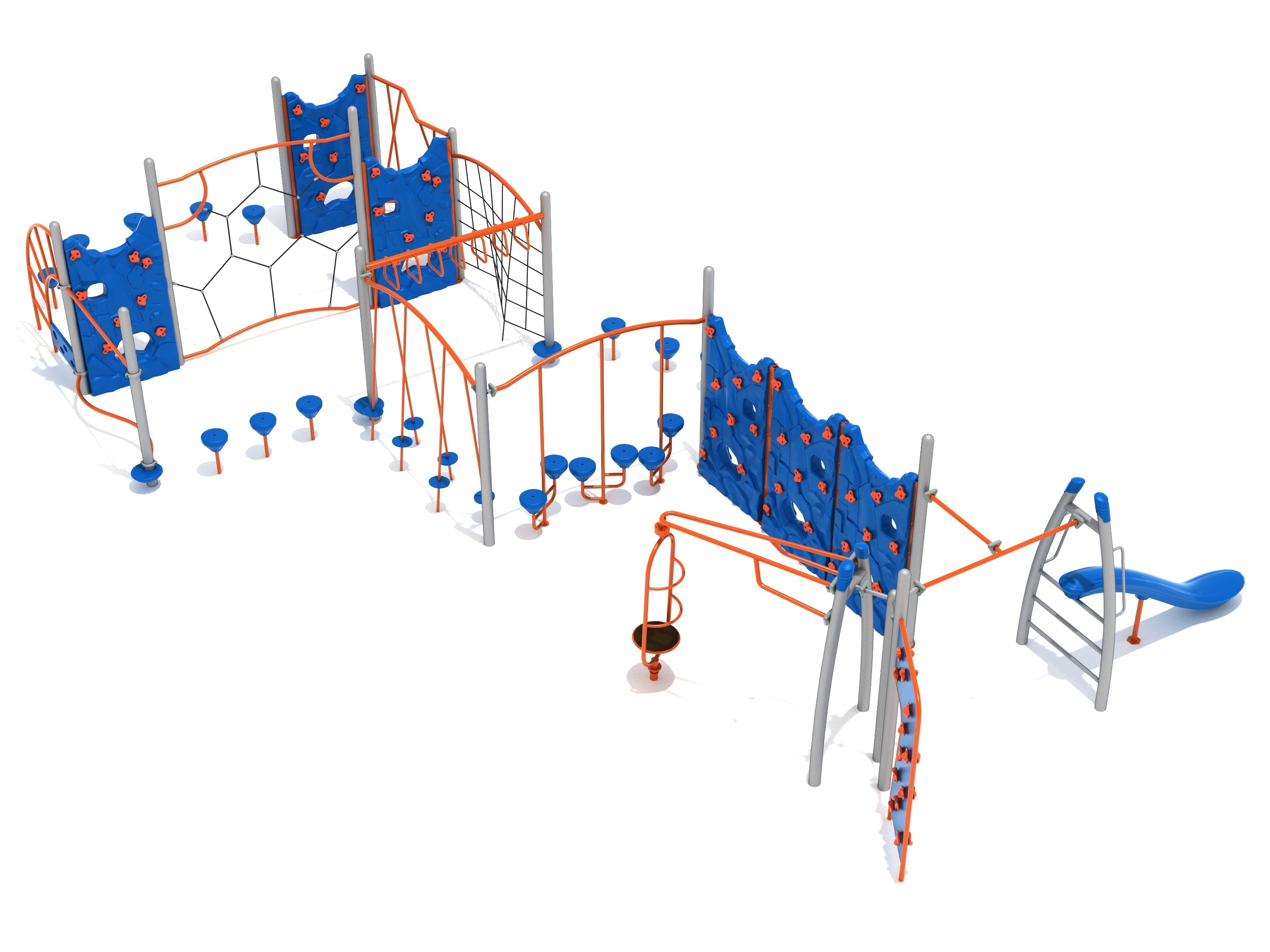 Playground Equipment Cedar Slope Fitness Course Playground SKU PGP023