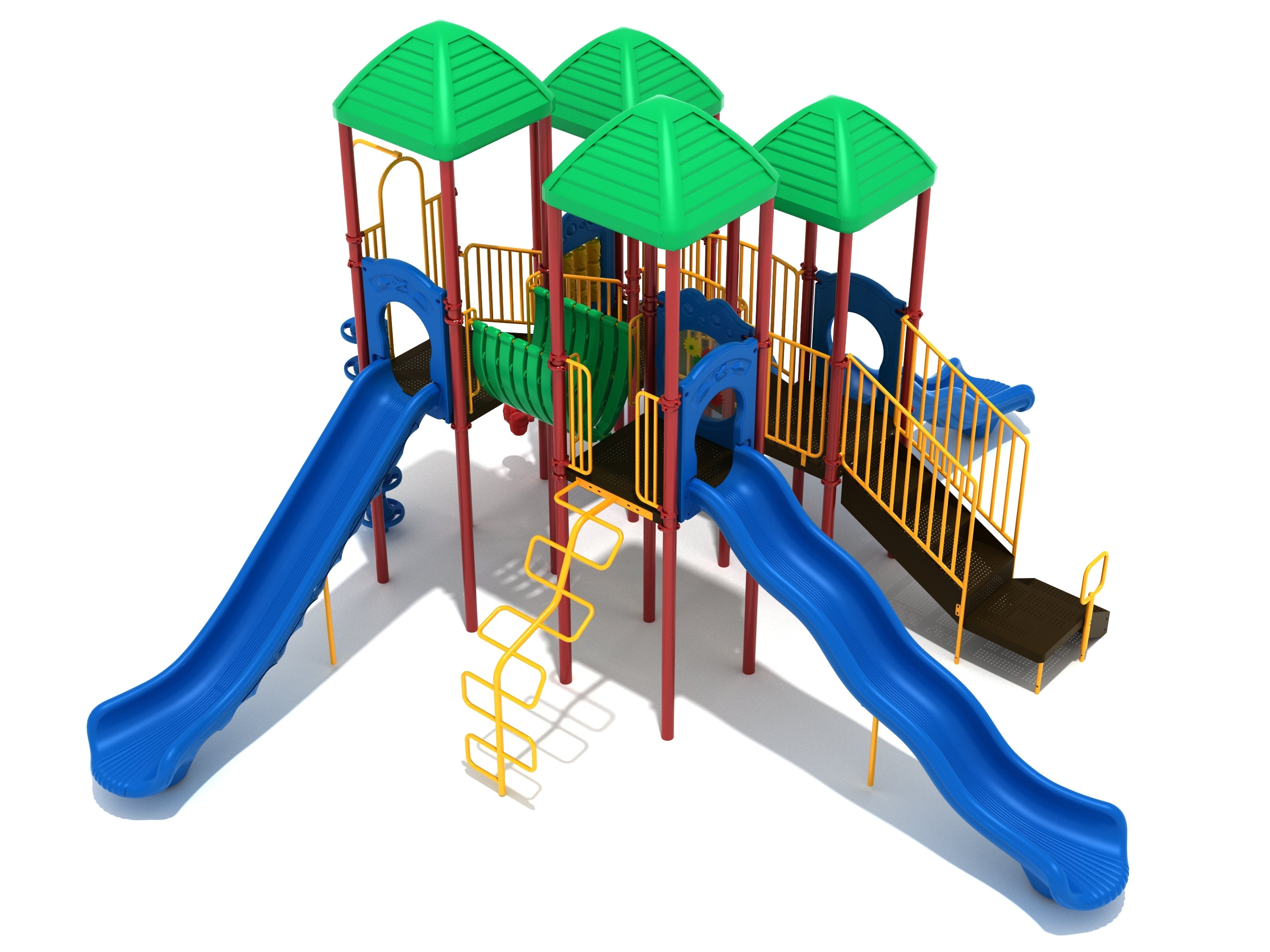 Playground Equipment Brooks Towers Playground SKU PKP019P