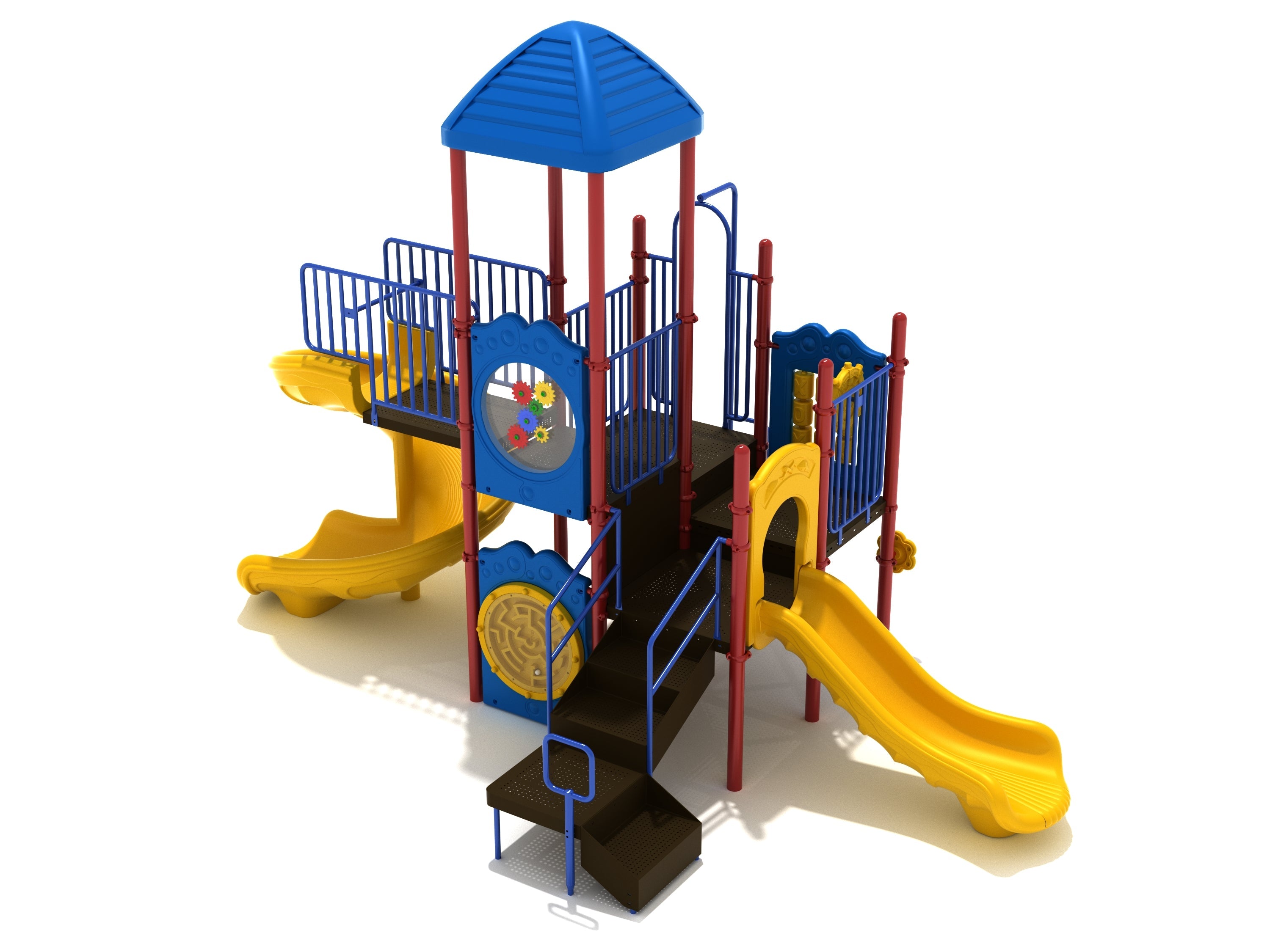 Playground Equipment Hoosier Nest Playground SKU PKP023P