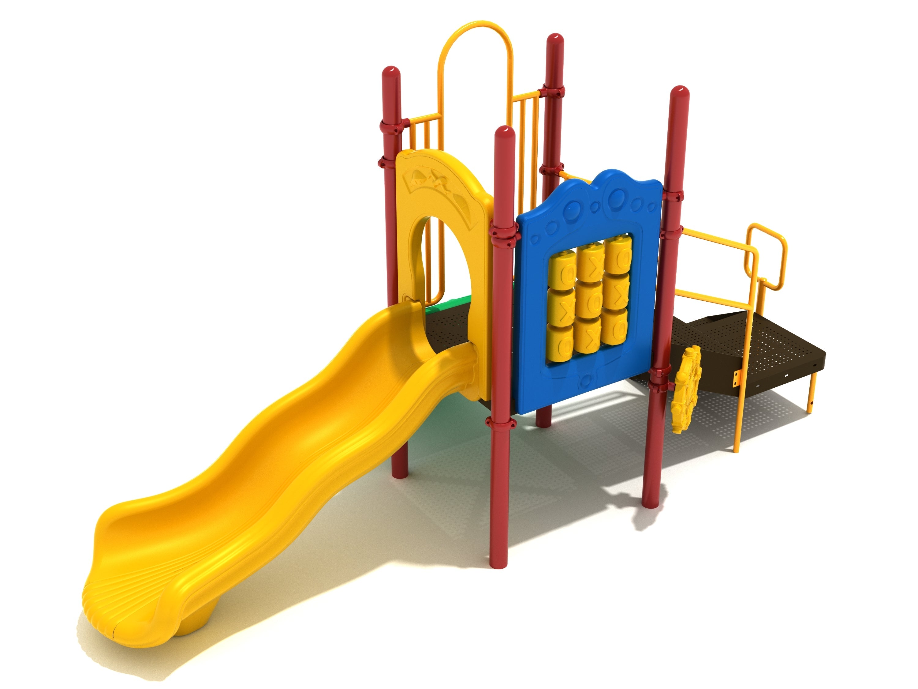 Playground Equipment Patriot's Point Climbing w/ Slide SKU PKP028P