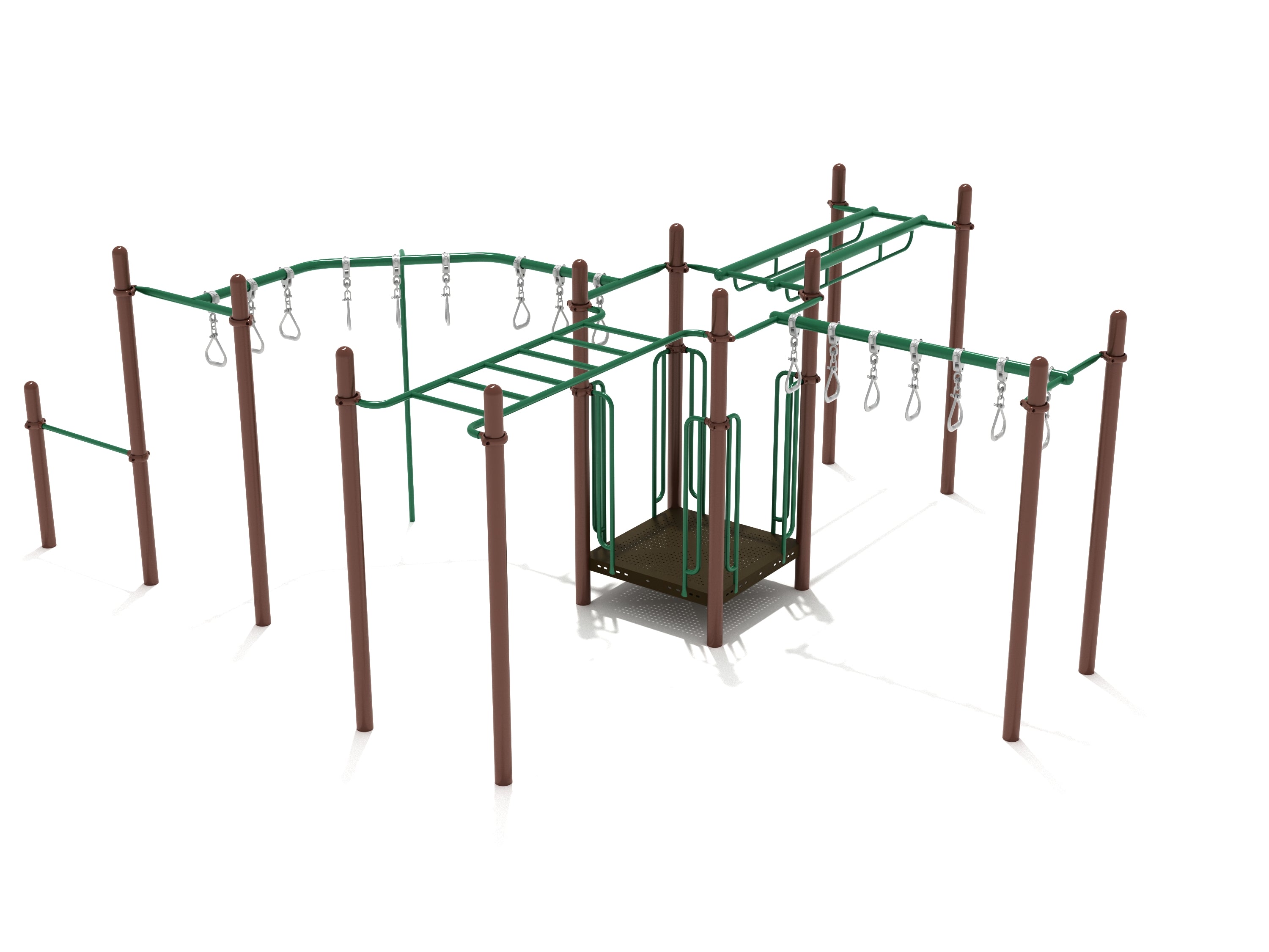 Playground Equipment San Mateo Fitness Course SKU PKP114