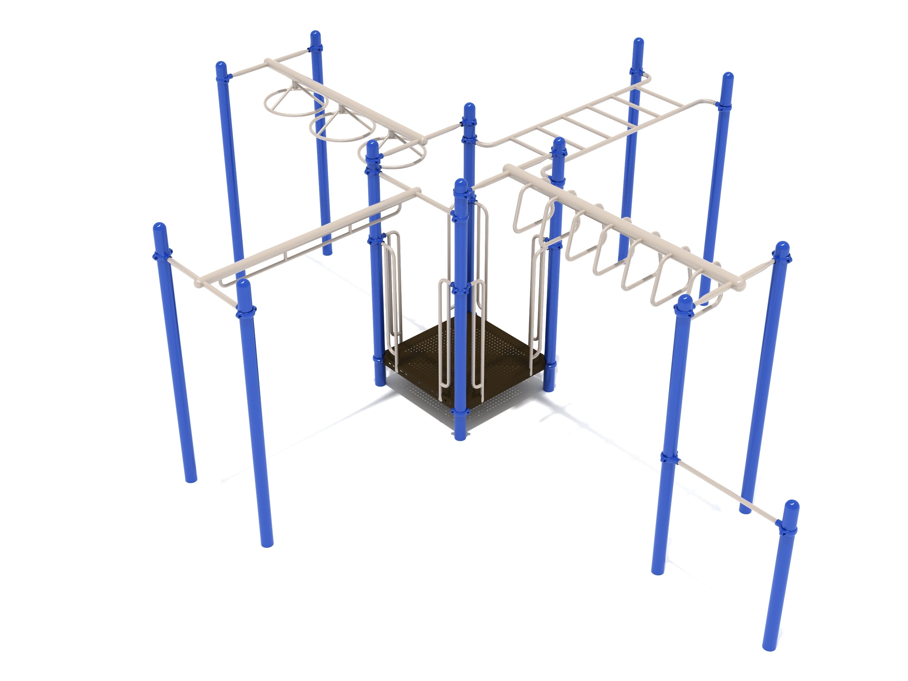 Playground Equipment White Plains Fitness Course Playground SKU PKP164