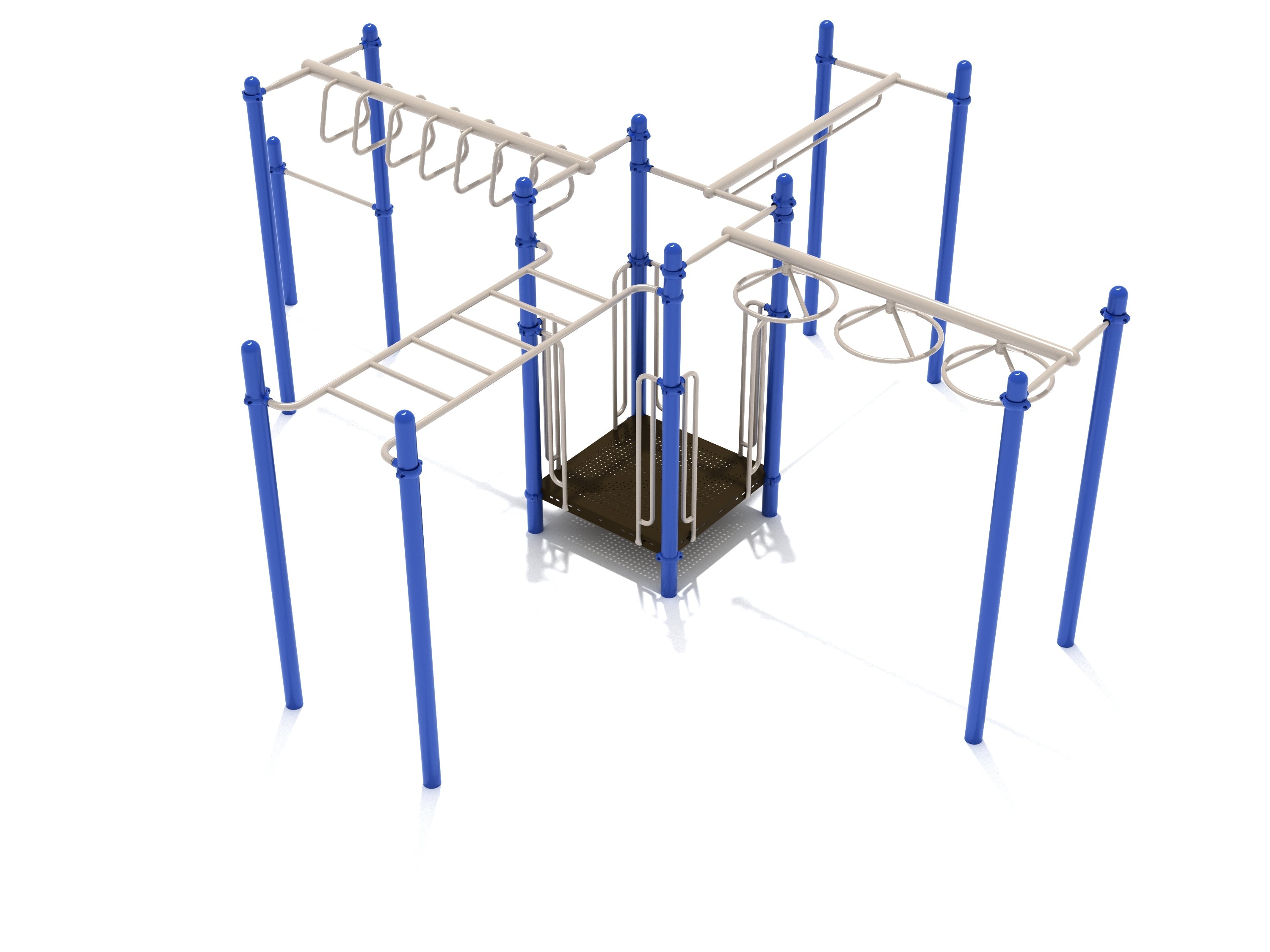 Playground Equipment White Plains Fitness Course Playground SKU PKP164