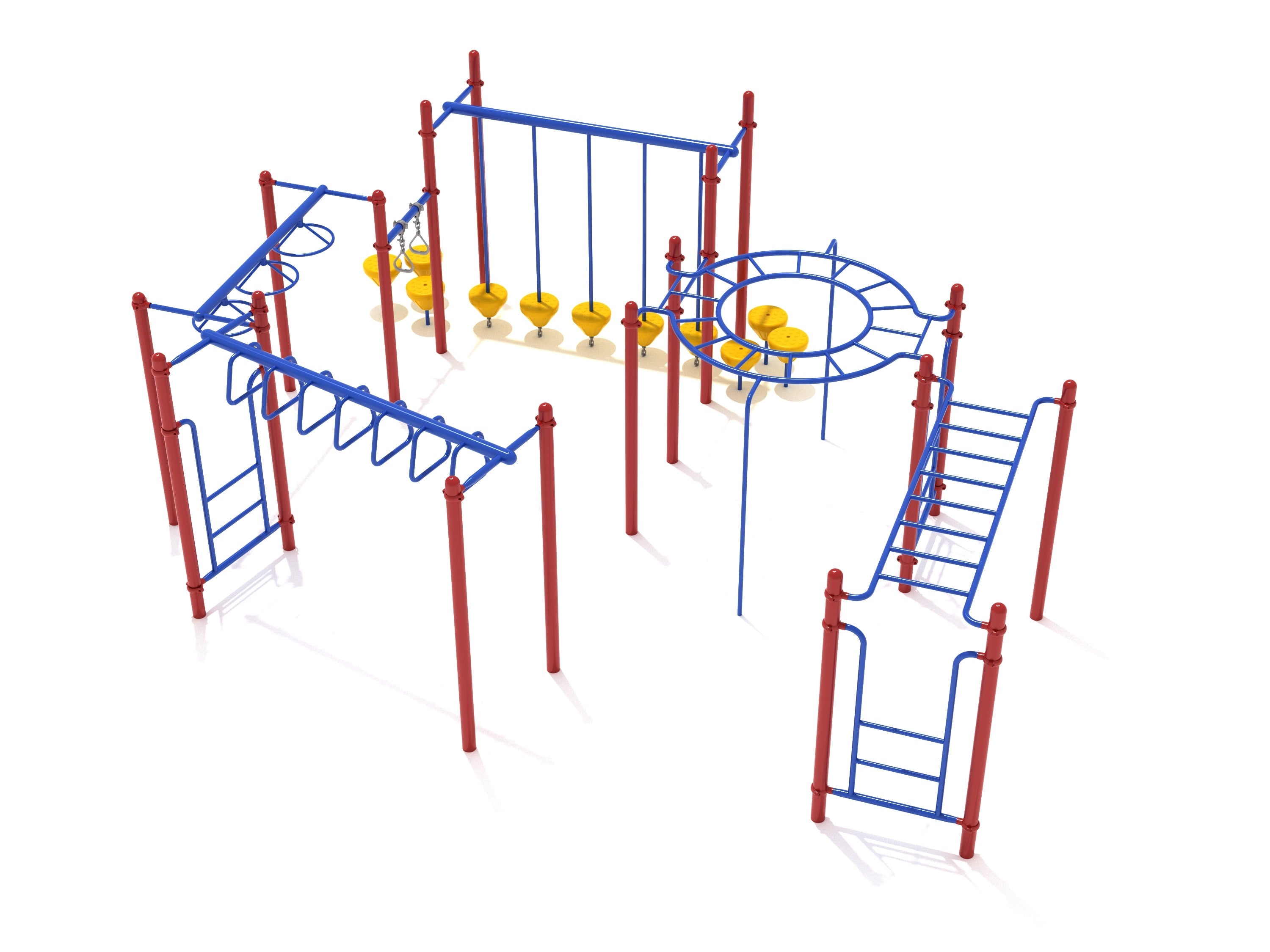 Playground Equipment Terre Haute Fitness Course SKU PKP246