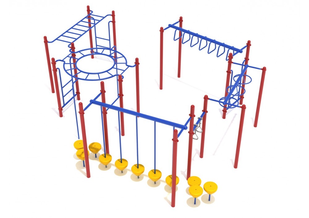 Playground Equipment Terre Haute Fitness Course SKU PKP246