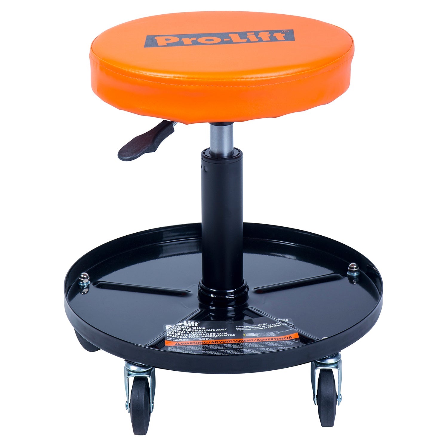 Pro-Lift Pneumatic Chair w/ Dual Tool Tray, 300 lb. Capacity SKU PL9300