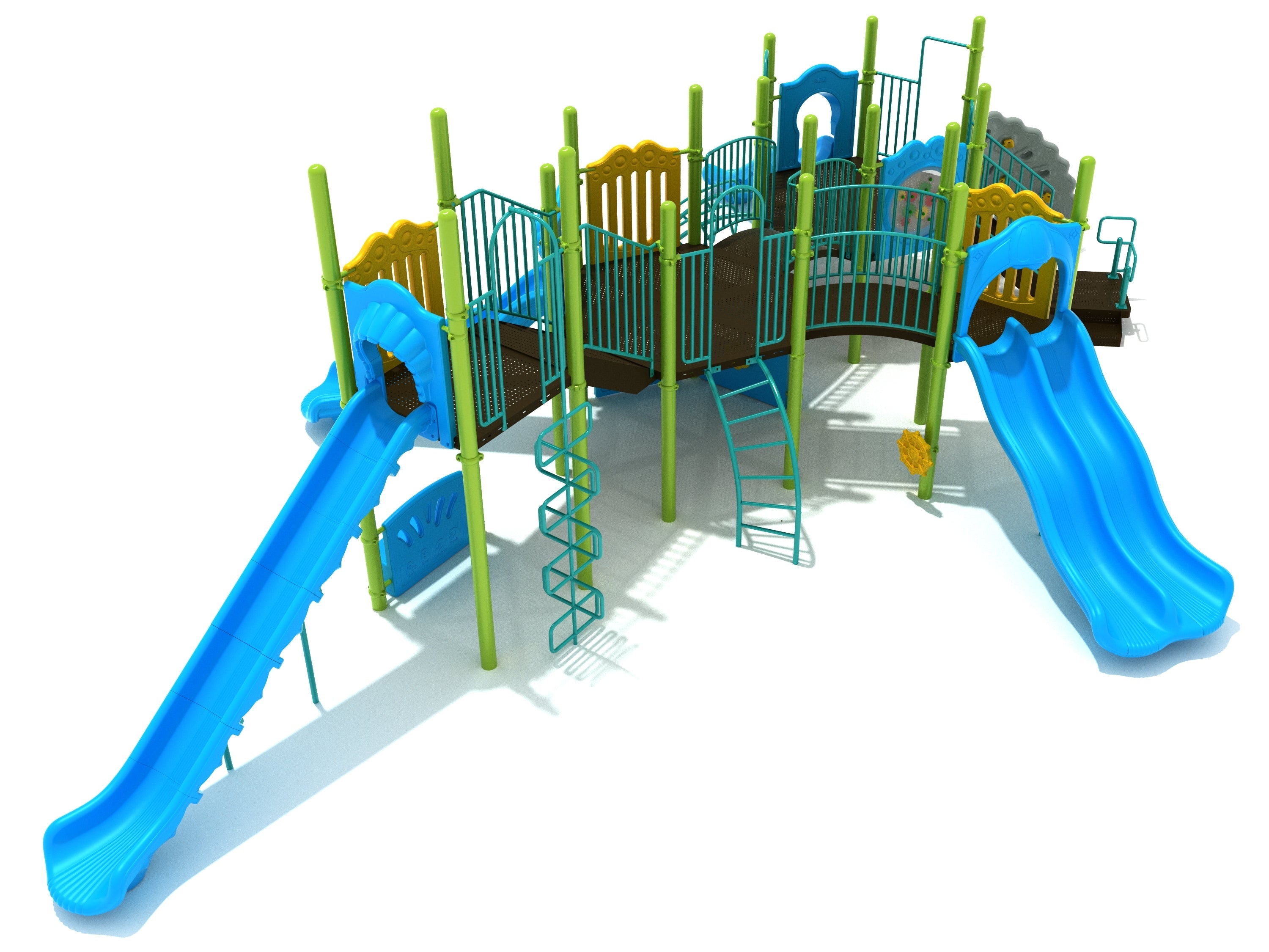 Playground Equipment Parkview Heights Playground SKU PMF041