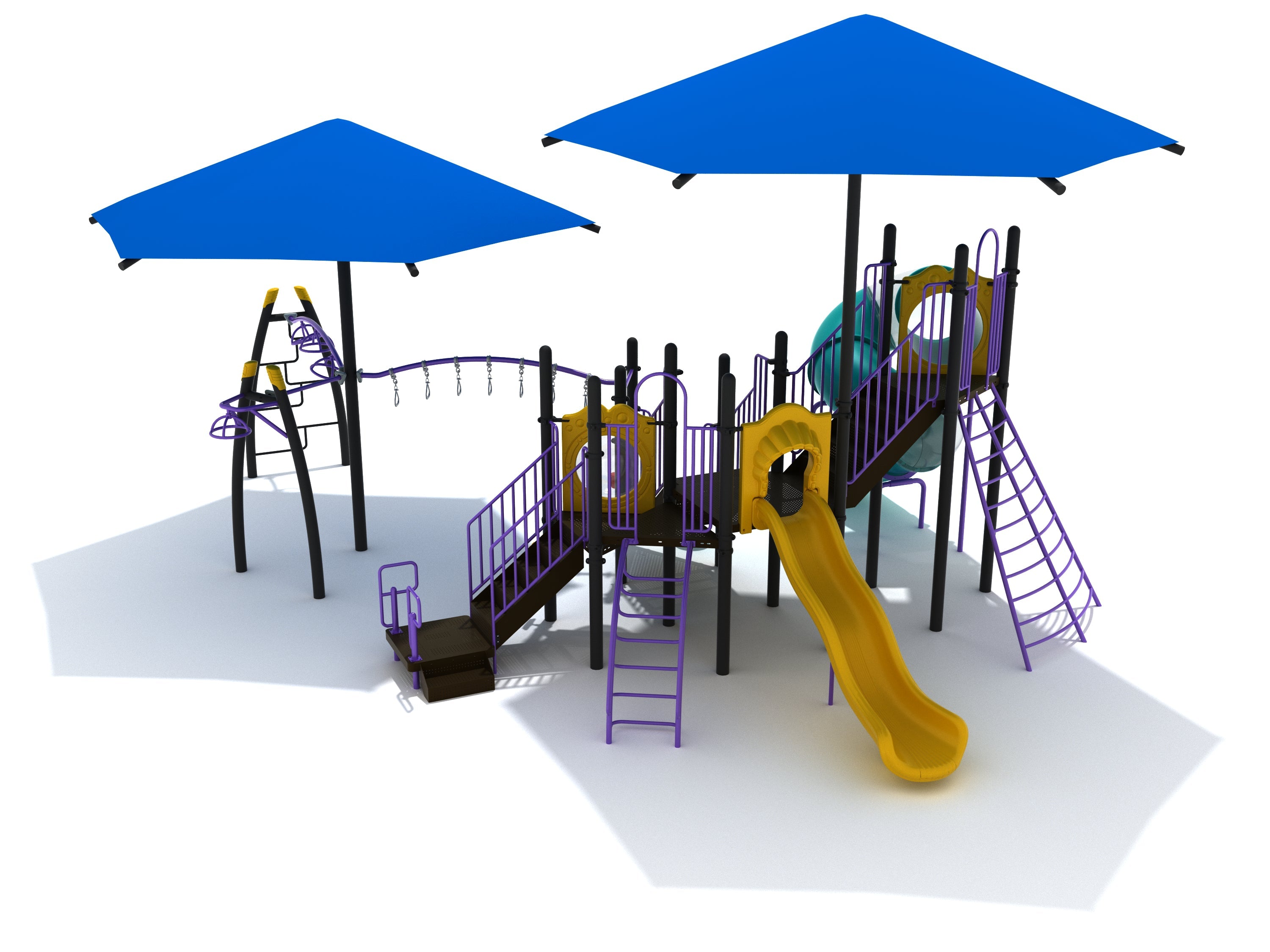 Playground Equipment Vista Village Playground SKU PMF046