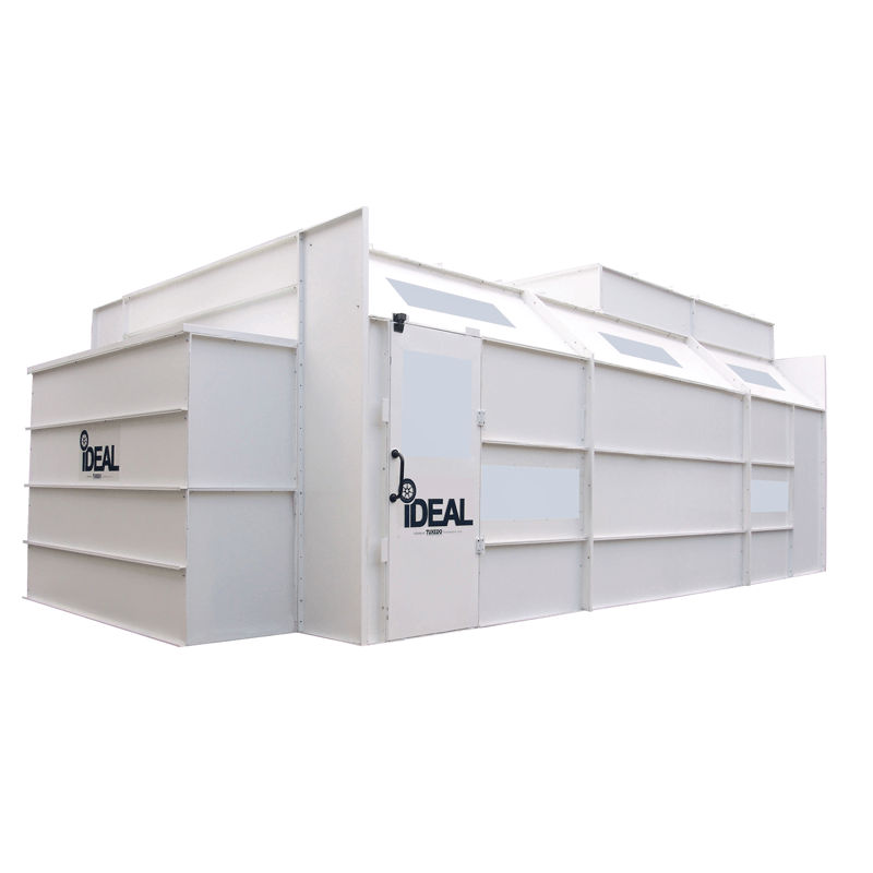 iDEAL Semi Downdraft Paint Booth PSB-SEMIDD26-ASY-AK
