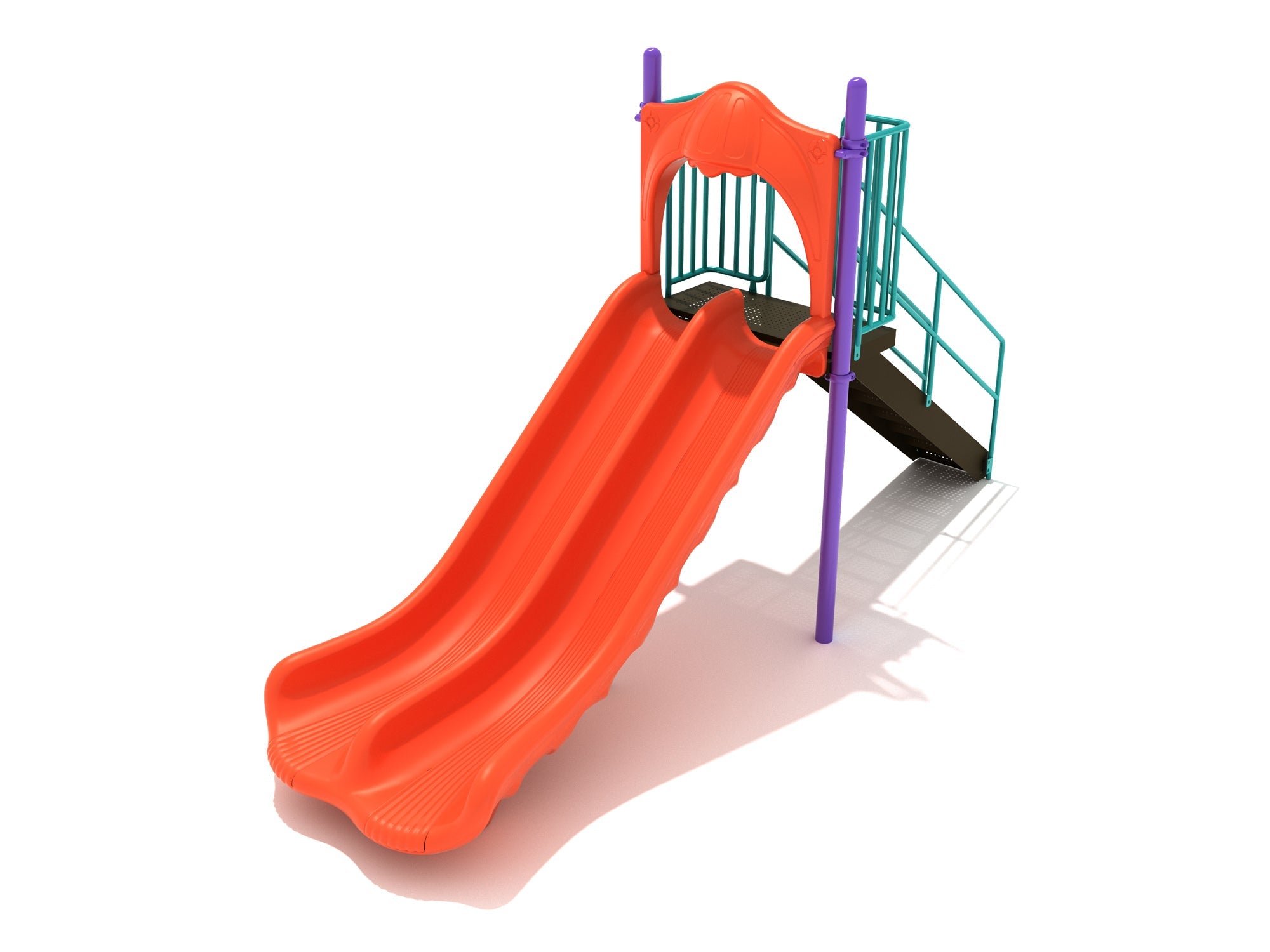 Playground Equipment 5 Foot Double Straight Slide SKU PSL004