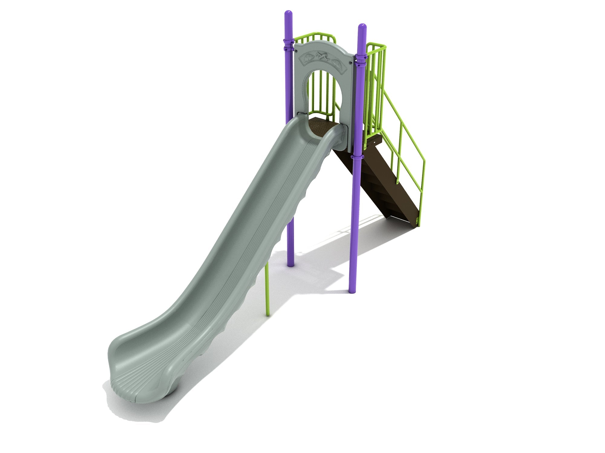 Playground Equipment 6 Foot Single Straight Slide SKU PSL009