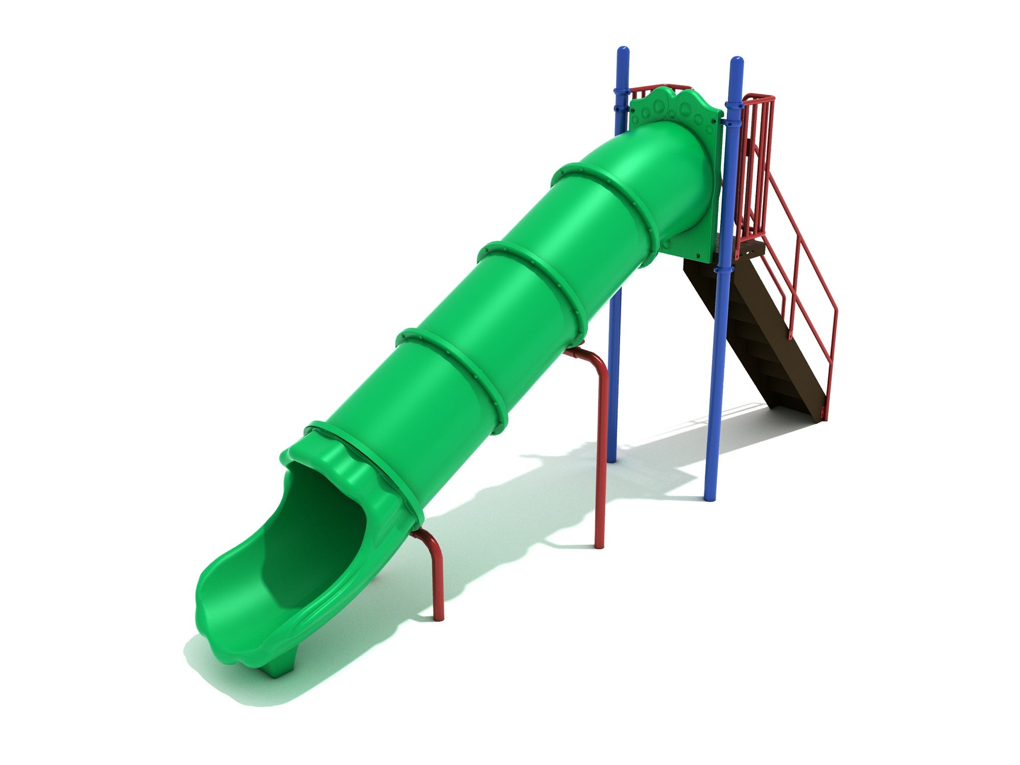 Playground Equipment 6 Foot Straight Tube Slide SKU PSL022