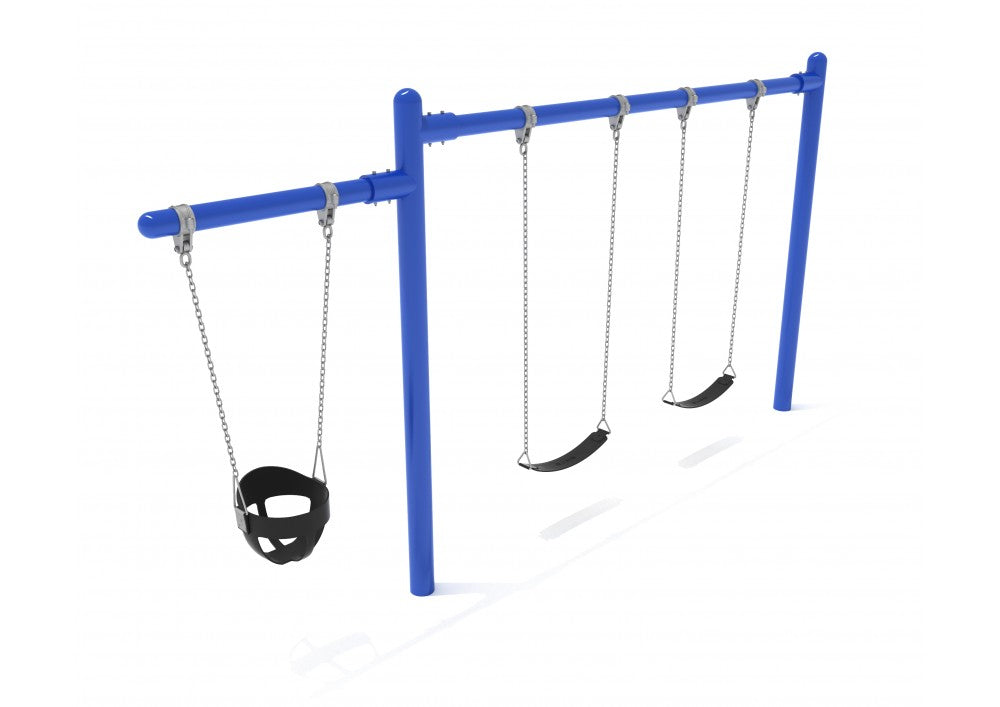 Playground Equipment 7/8 Feet High Elite Cantilever Swing SKU PSW110