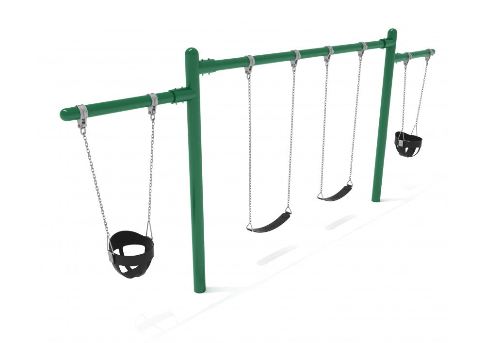 Playground Equipment 7/8 Feet High Elite Cantilever Swing SKU PSW120