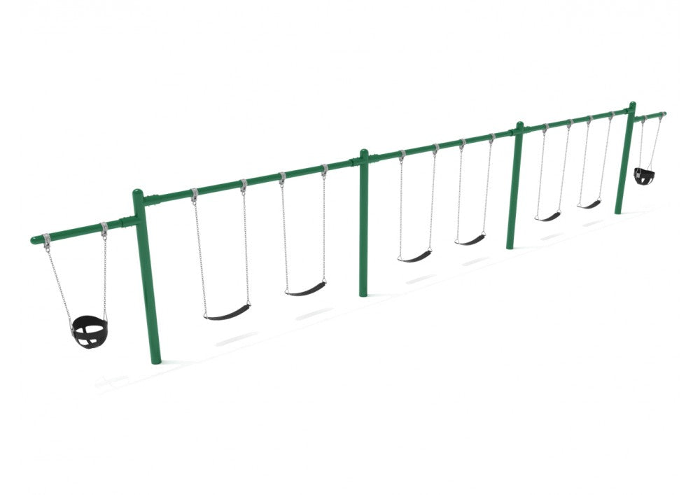 Playground Equipment 7/8 Feet High Elite Cantilever Swing SKU PSW320