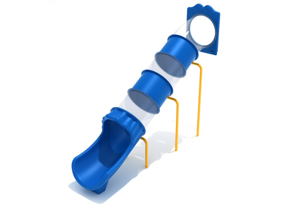 Playground Equipment 7 Foot Straight Tube Slide SKU PTS007