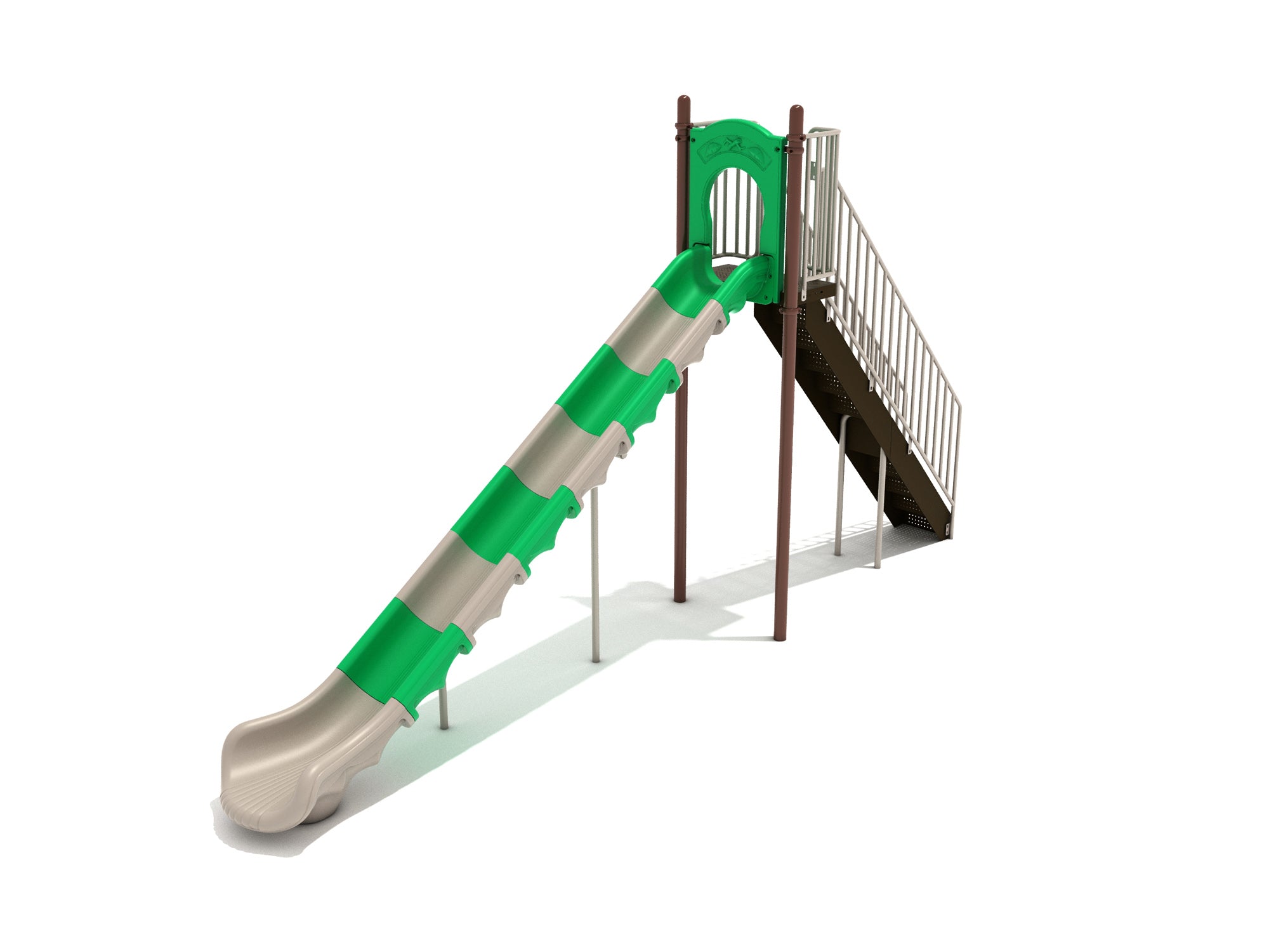 Playground Equipment 8 Foot Sectional Straight Slide SKU PSL011