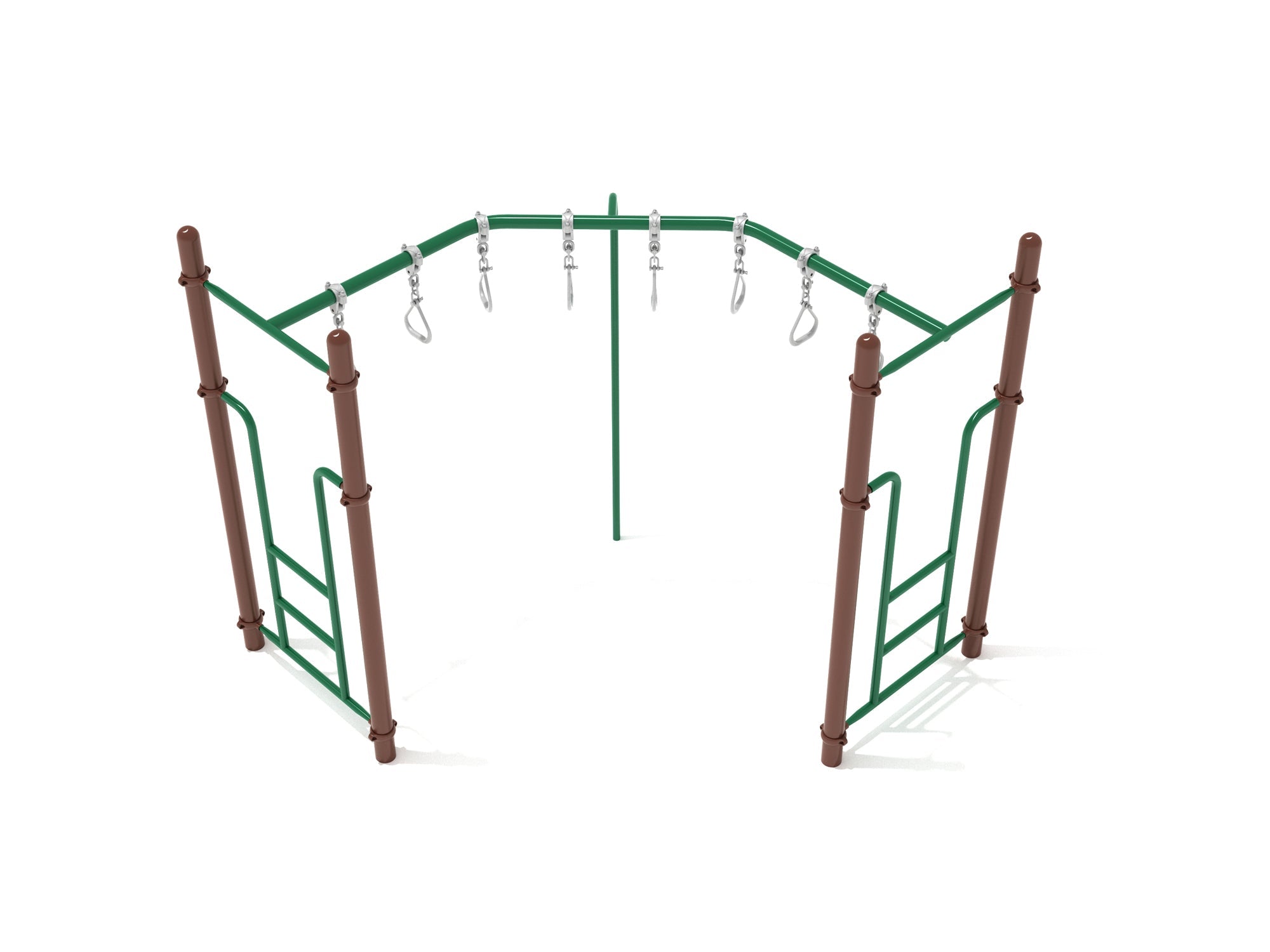 Playground Equipment 90-Degree Swinging Ring Ladder SKU PTC012