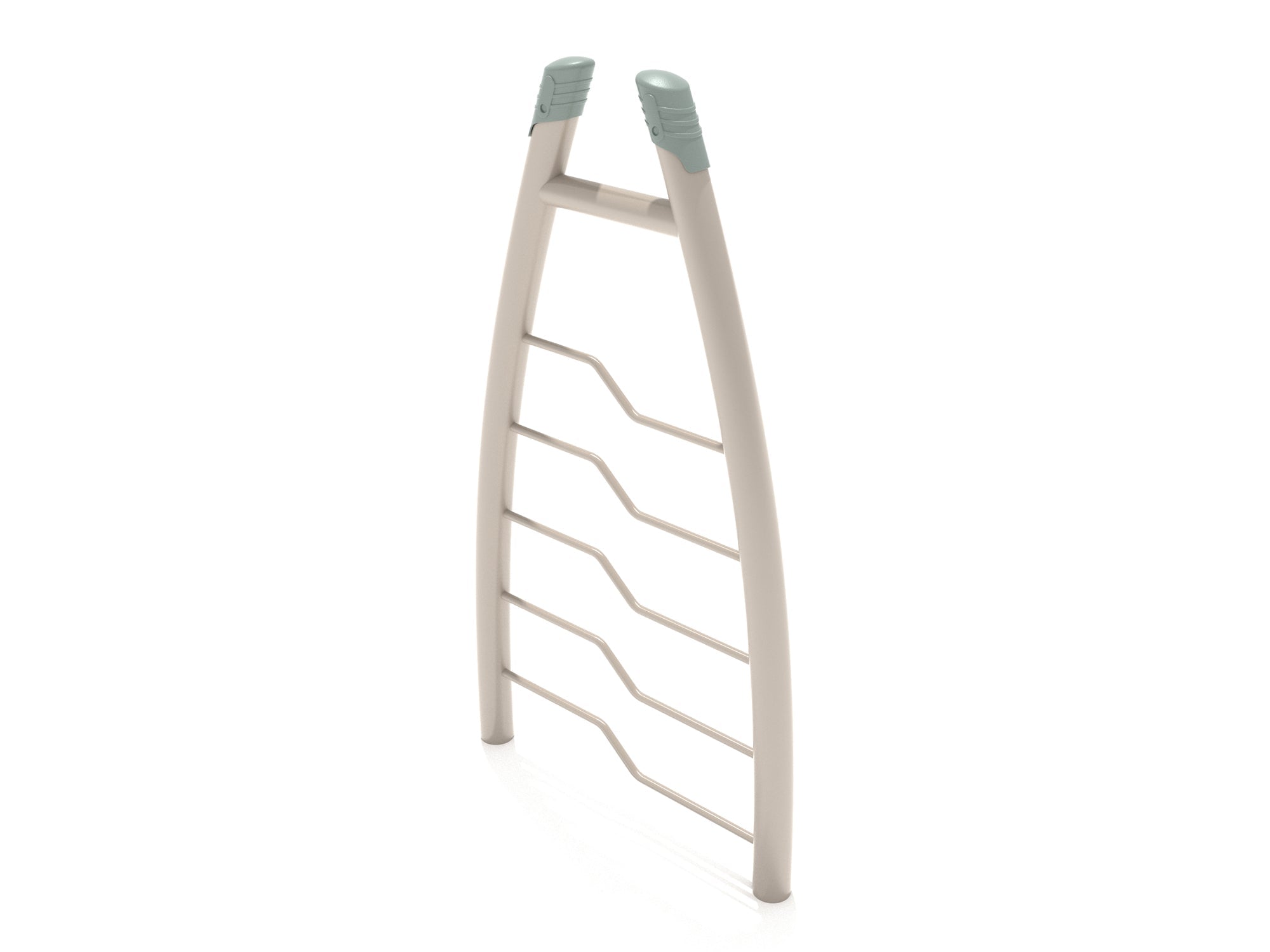 Playground Equipment Curved Post Bent Rung Vertical Ladder SKU PGS035