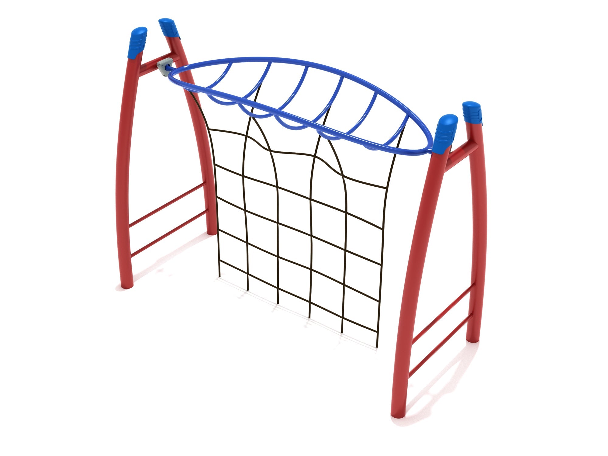 Playground Equipment Curved Post Overhead Inverted Horizon Climber SKU PGS006