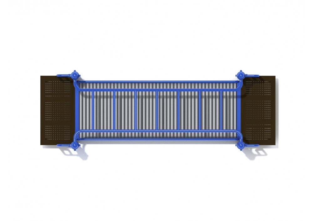 Playground Equipment Monkey Bar Roller Slide SKU PFS078