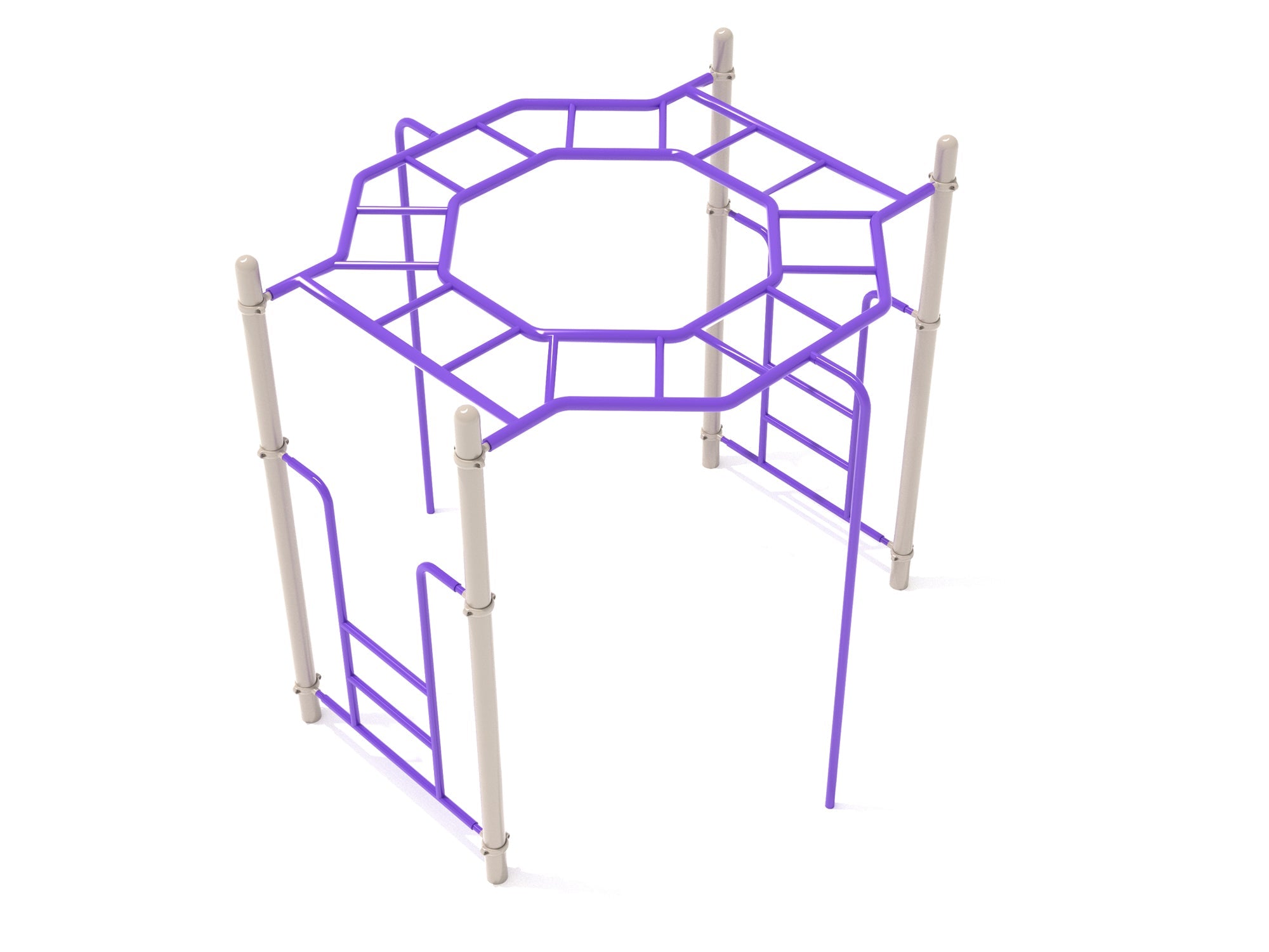 Playground Equipment Octagon Rung Horizontal Ladder SKU PTC013