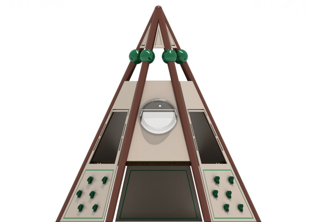 Playground Equipment Teepee Hideout SKU PFS068