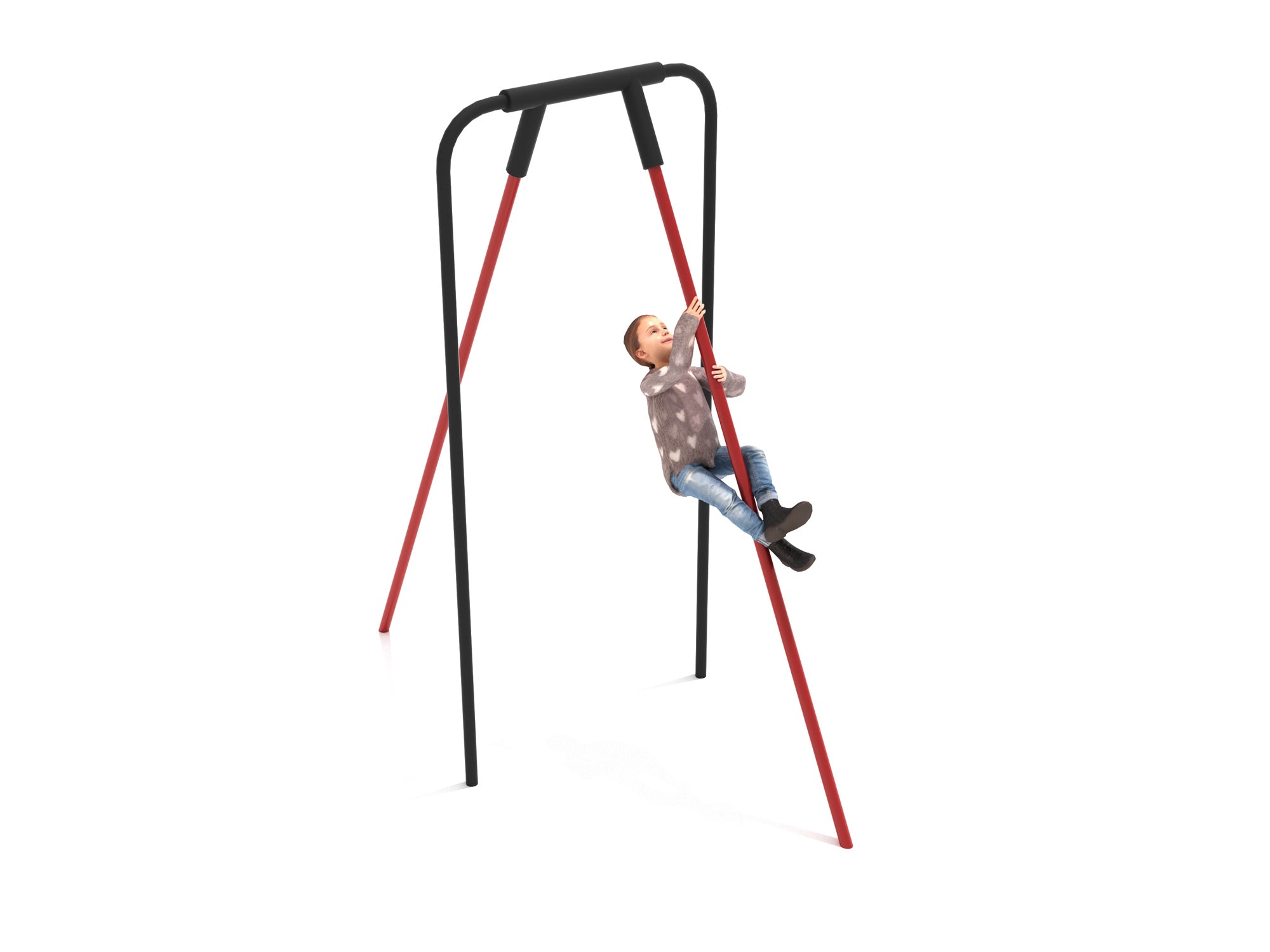 Playground Equipment Double Pole Climber SKU PGC007