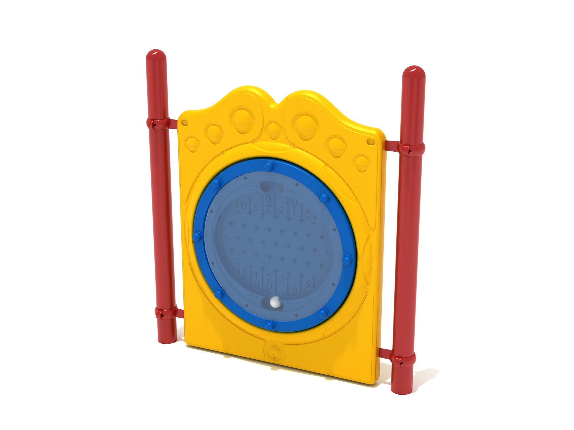 Playground Equipment Free Standing Plinko Panel w/ Posts SKU PFS007