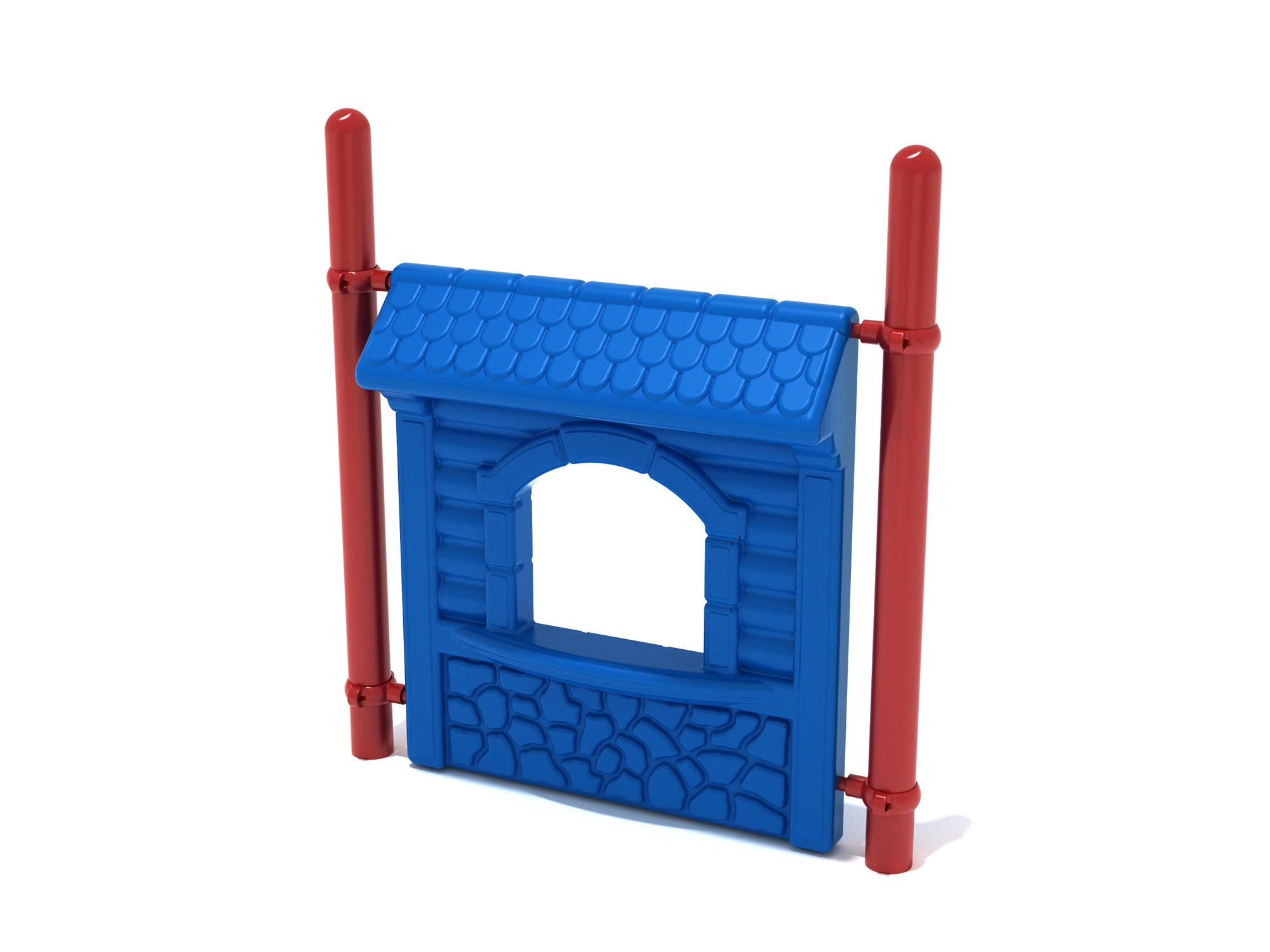 Playground Equipment Free Standing Store Panel w/ Posts SKU PFS008